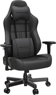 Ergonomic Gaming Chair Reclining PVC Leather w/ Lumbar Support