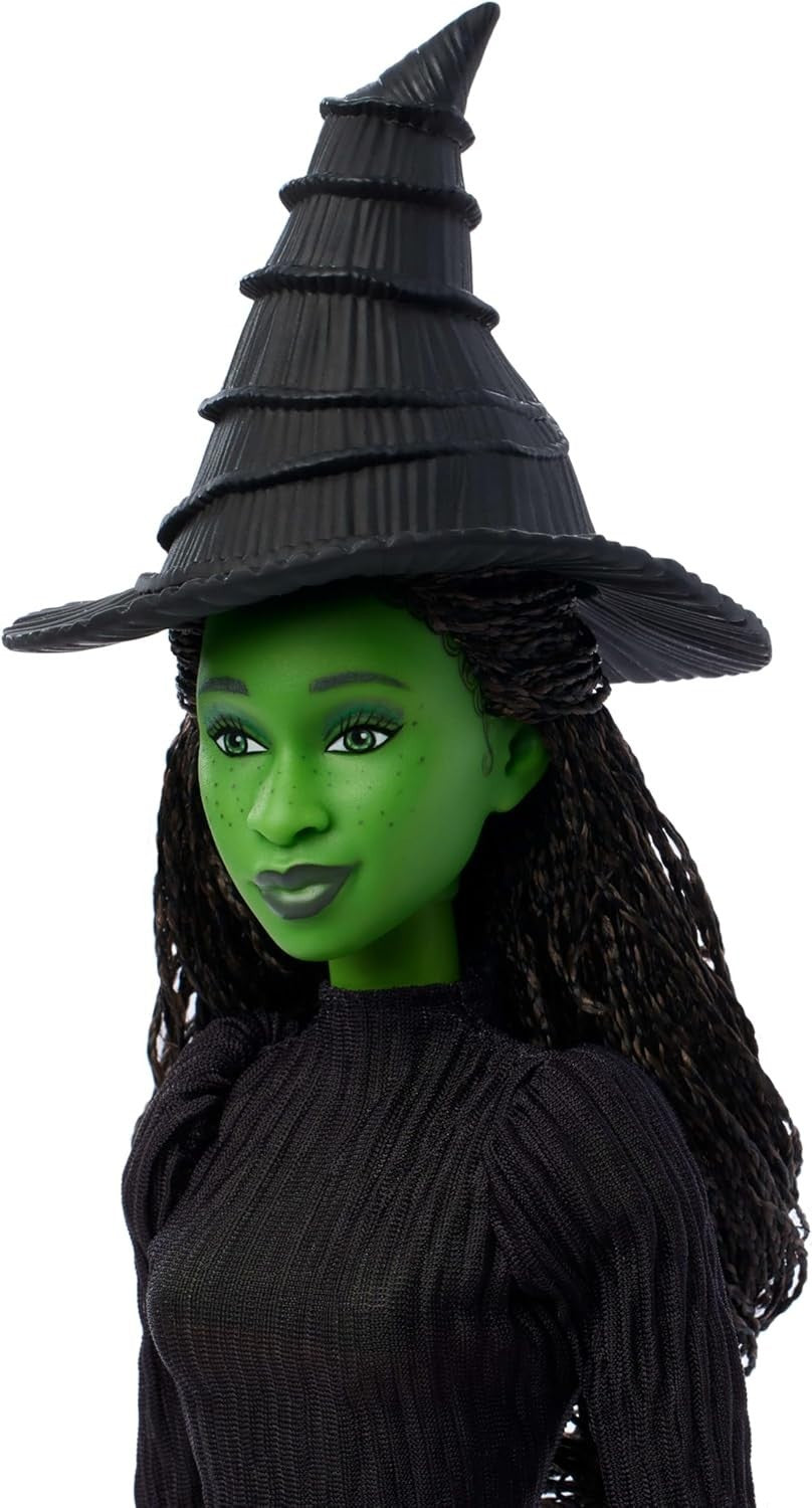 Singing Witch Fashion Doll Sings Defying Gravity Posable Outfit