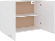 Wall Kitchen Cabinet Storage Unit White 80x31x60cm | 2 Door Shelf Cupboard