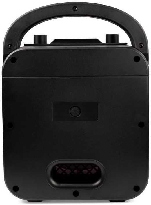 Bluetooth Karaoke Machine 10W with 2 Mics LED Party Speaker