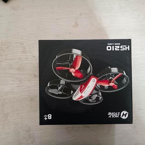 Mini Kids Drone with 3 Batteries, Auto Hover, 3D Flip & Headless Mode – Red