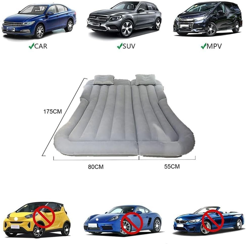 Inflatable Car Air Mattress for Vauxhall Corsa D/E | Camping Travel Bed