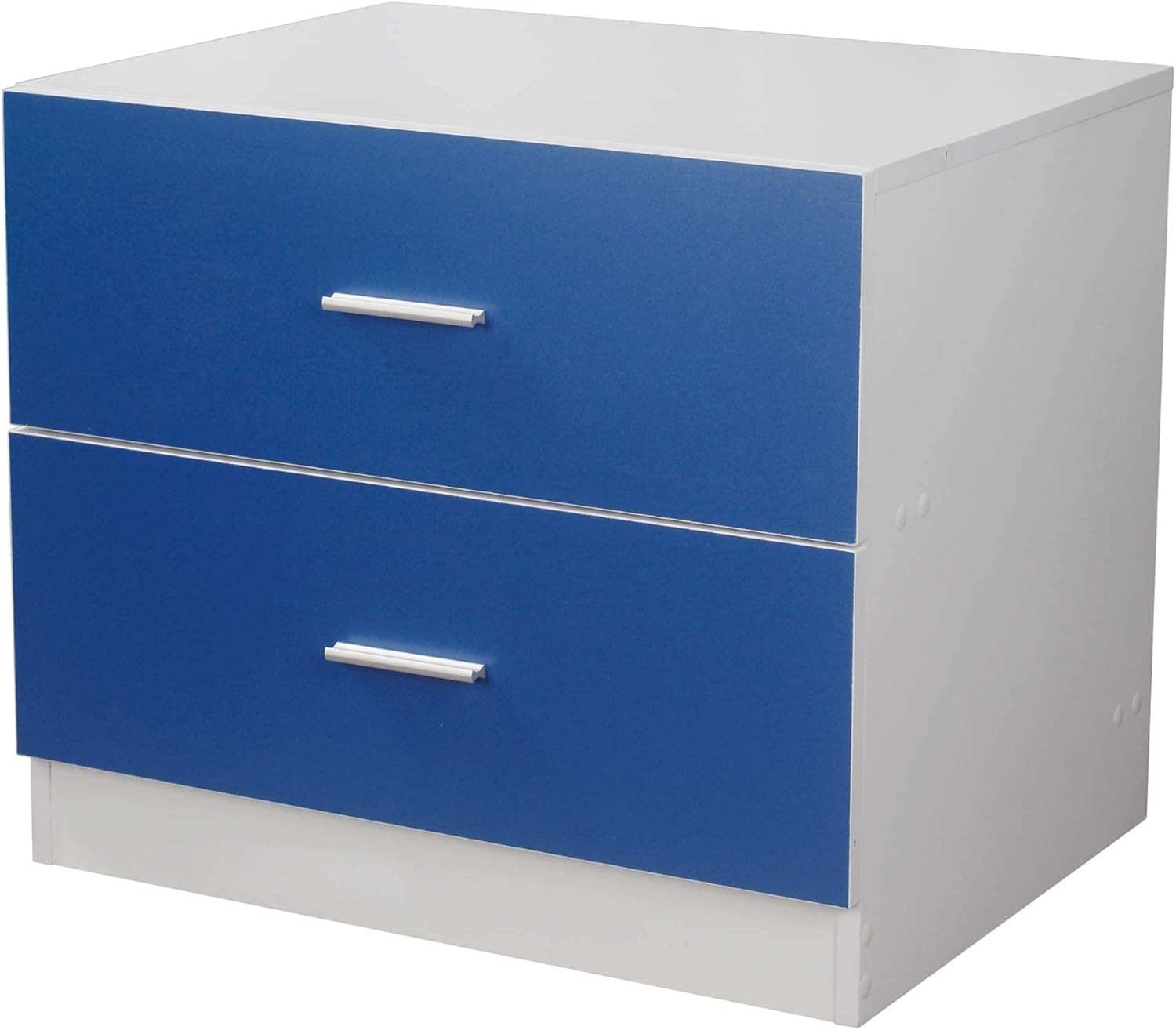 Kids 3pc Bedroom Set with Wardrobe, Chest & Bedside Table, Blue