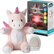 Lily the Unicorn Plush Night Light White Noise Baby Sleep Aid