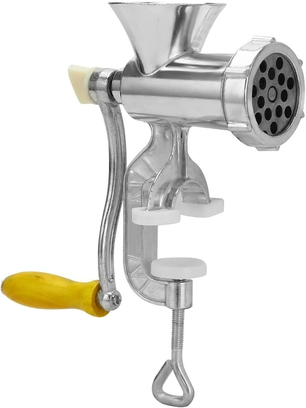 Heavy Duty Hand Meat Mincer Sausage Maker Aluminium Grinder Clamp