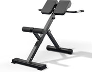 45° Hyperextension Roman Chair Foldable Sit-Up Bench for Glutes & Abs