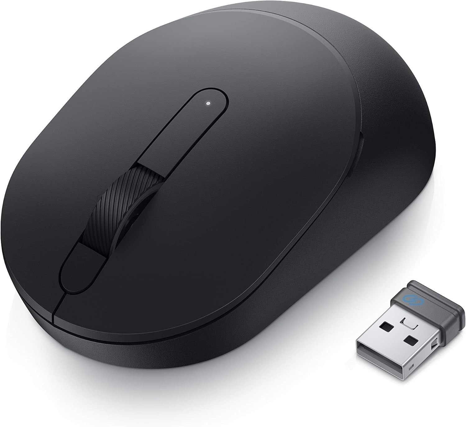Dual Mode Bluetooth Wireless Mouse Silent Click Portable 1600 DPI Laptop PC