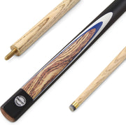 48” Junior Kids Pool Snooker Cue 3-Piece Adjustable 10mm Tip 14-16oz