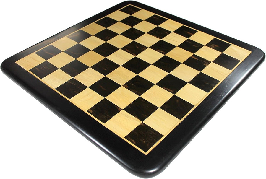 21" Wooden Chess Board Only | Luxury Ebony Rosewood Board | 21×21 Inch