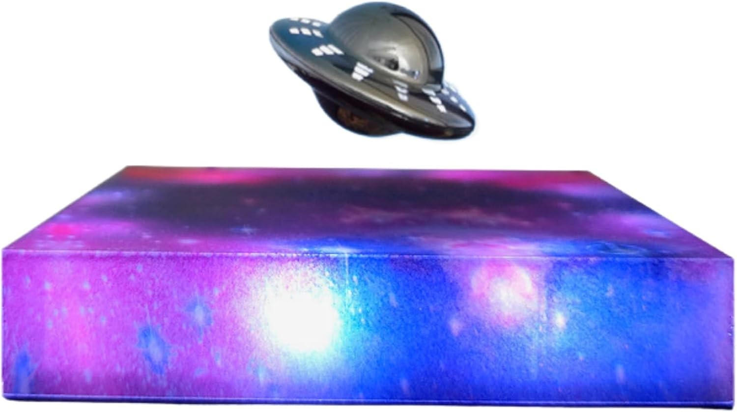 Magnetic Levitation UFO Lamp 360° Floating Desk Decor Color-Changing Night Light