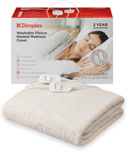 Electric Heated Under Blanket Double Bed Machine Washable Energy Saving