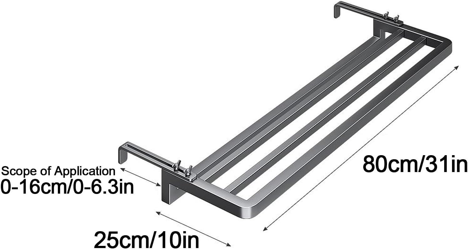 Adjustable Clothes Drying Rack for Radiator Heater – Foldable, Rust-Proof, Space
