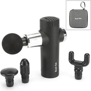 Mini Deep Tissue Massage Gun Portable Percussion Muscle Massager 4 Heads