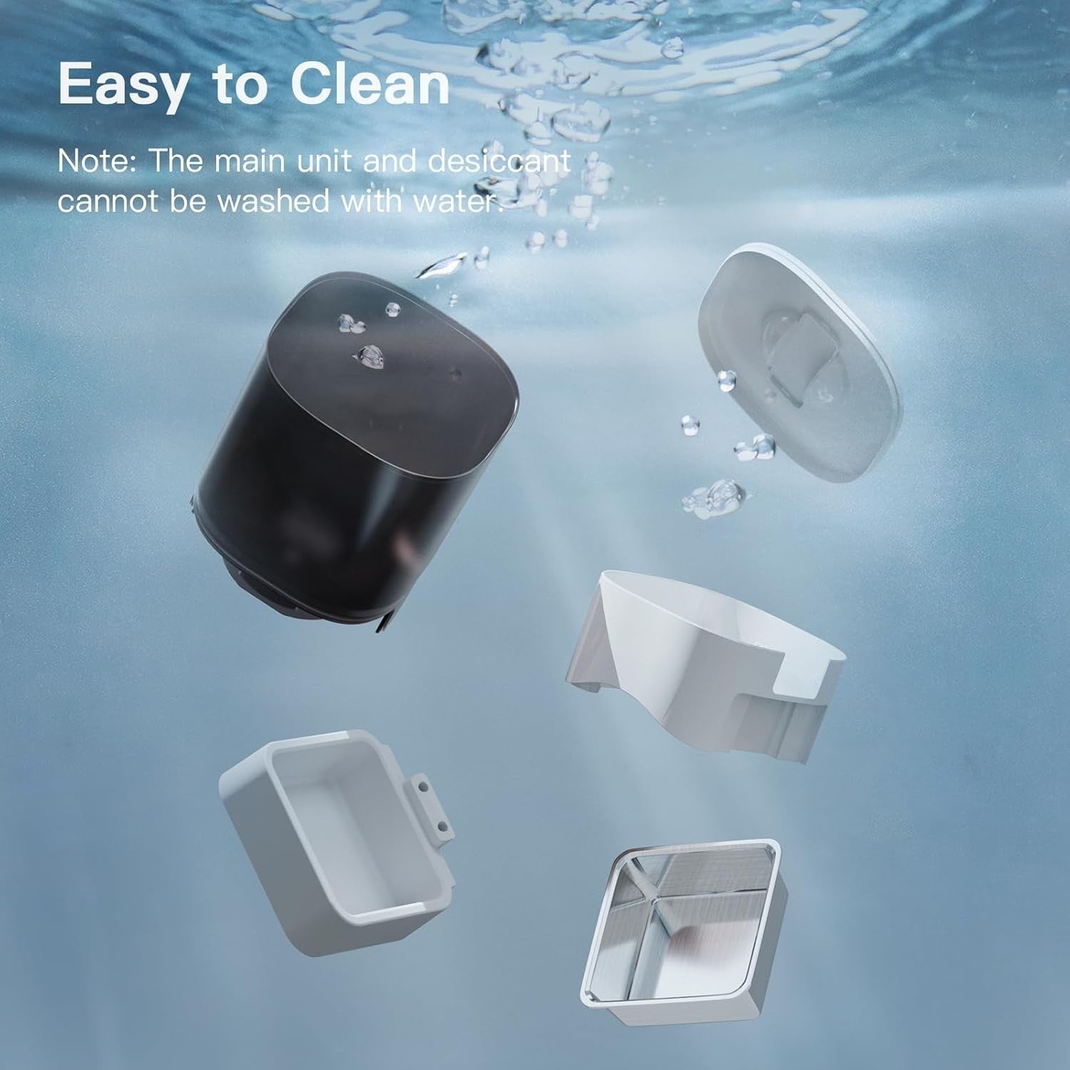 Automatic Cat Feeder Camera WiFi App Control 1080P HD 6L Food Dispenser