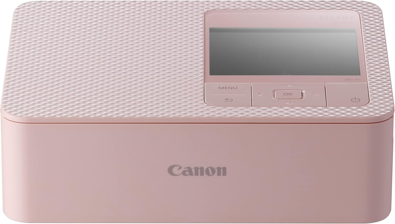 Wireless Compact Photo Printer with RP-108 Ink Paper Set - Pink