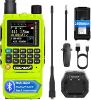 Ham Radio Airband 199CH Bluetooth Programming 2500mAh Long Range