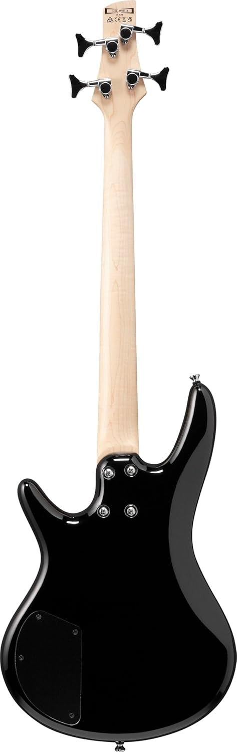 Micro 4 String Electric Bass Guitar Short Scale Black