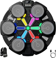 Music Boxing Machine LED Punch Pad Bluetooth Wall Mounted Kids Home Trainer