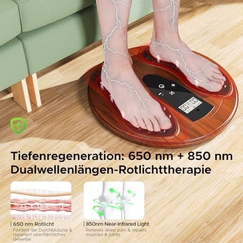 EMS TENS Infrared Foot & Leg Massager – Pain Relief & Circulation Booster