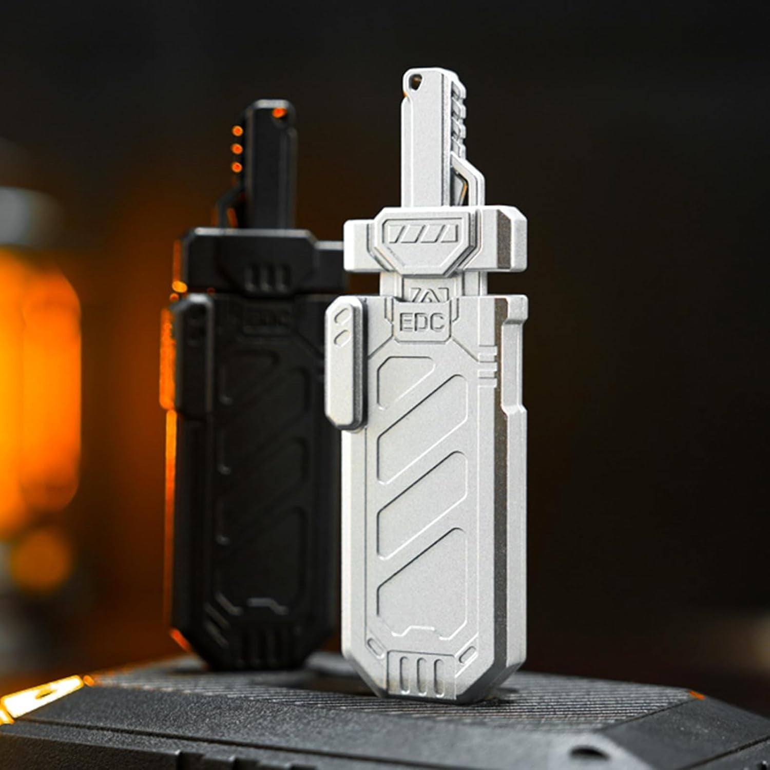 Metal Sword Fidget Slider Clicker Silent Stress Relief EDC