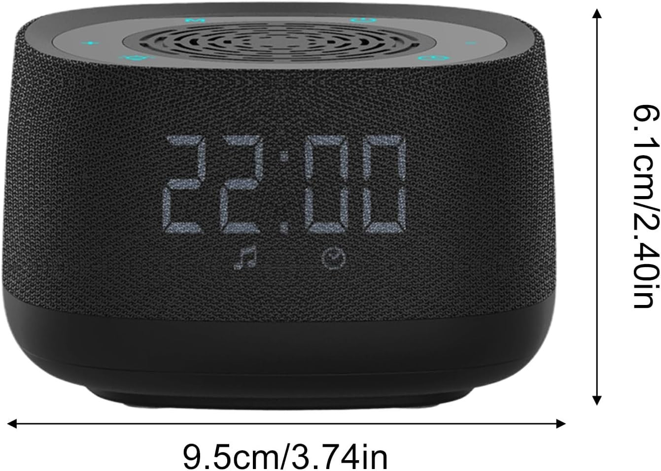 Wireless Sleep Sound Machine with White Noise, Portable & Night Light