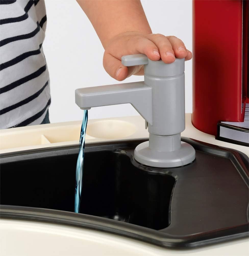 Kids Play Kitchen Ice Dispenser Sound Effects Cooking Toy Set