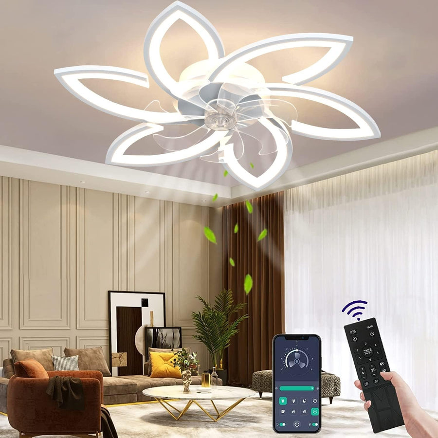 Wildcat 79CM Ceiling Fan with LED Light, Remote, Timer, 6-Speed, Dimmable