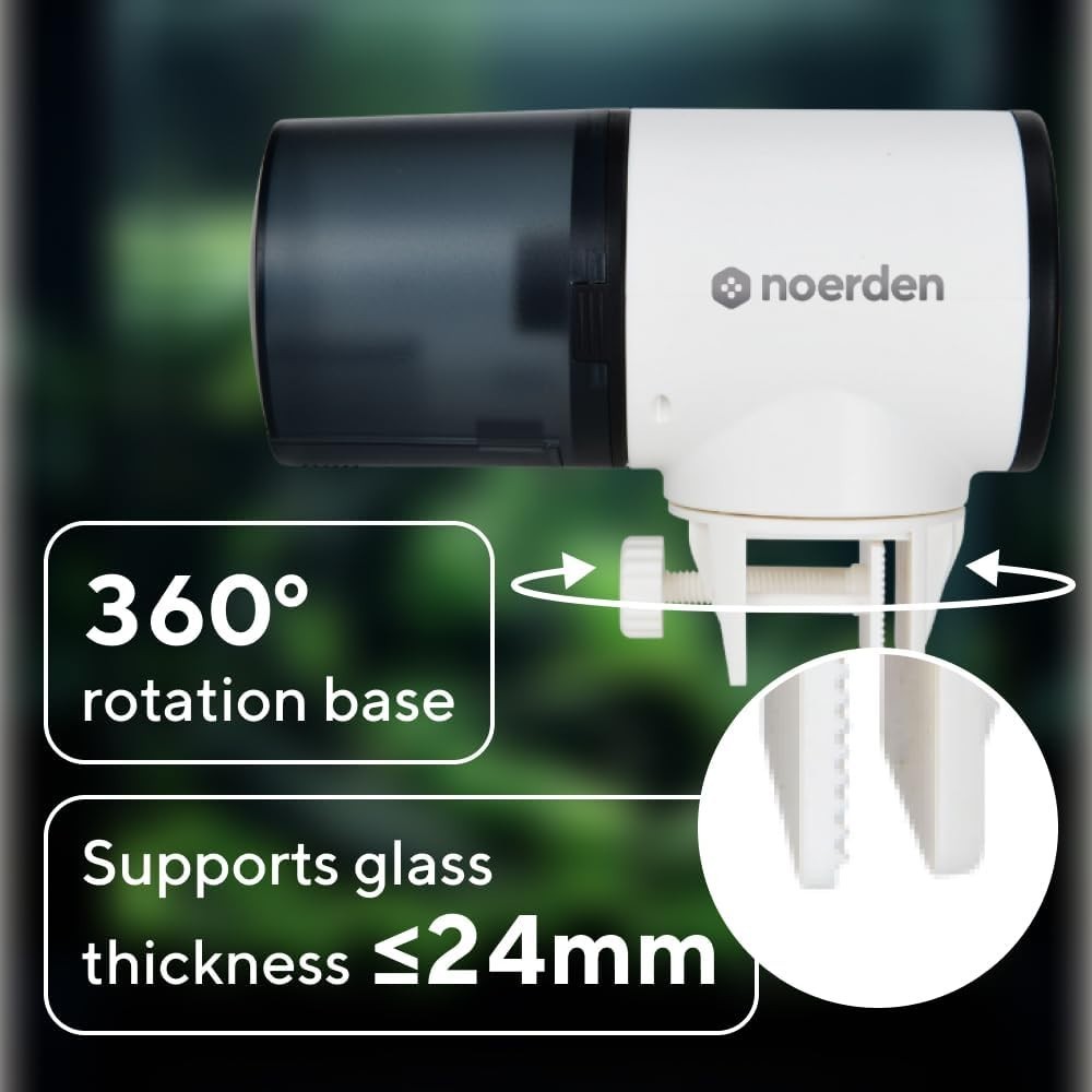 Automatic Fish Feeder Digital Timer Aquarium Food Dispenser 200ml Tank