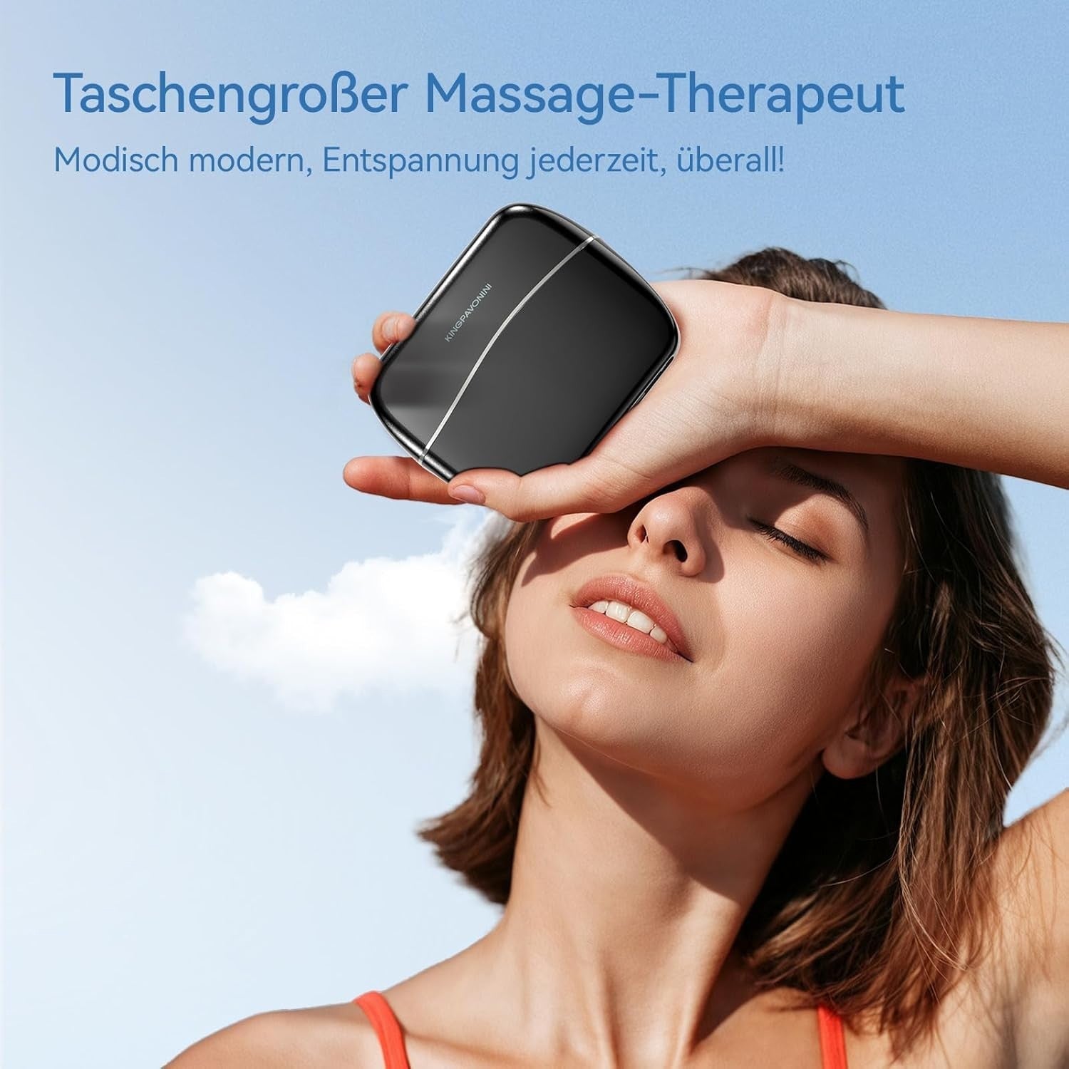 Mini Deep Tissue Massage Gun Pocket Size with Case Portable Muscle Relief Tool