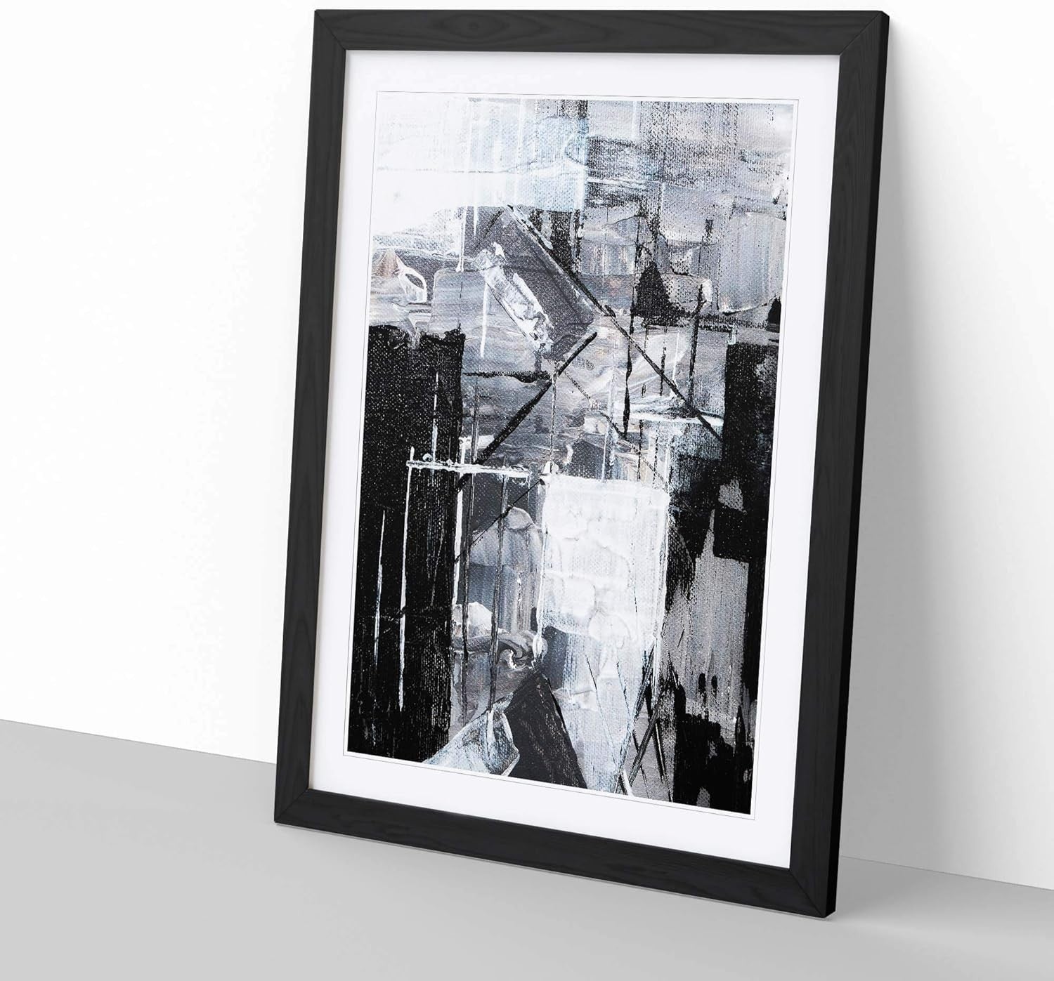 Abstract Art Painting Vol.335 by S.Johnson – Modern Framed Wall Art