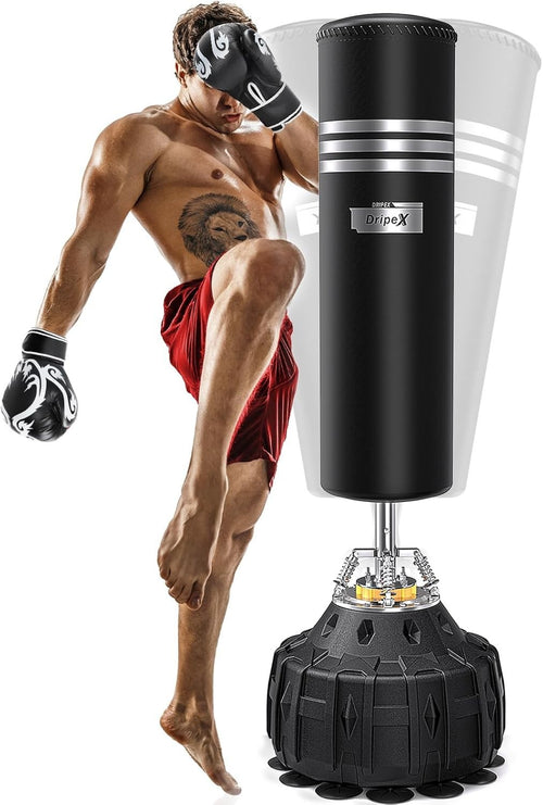 Standing Boxing Punch Bag Pedestal Heavy Duty MMA Kickboxing Training