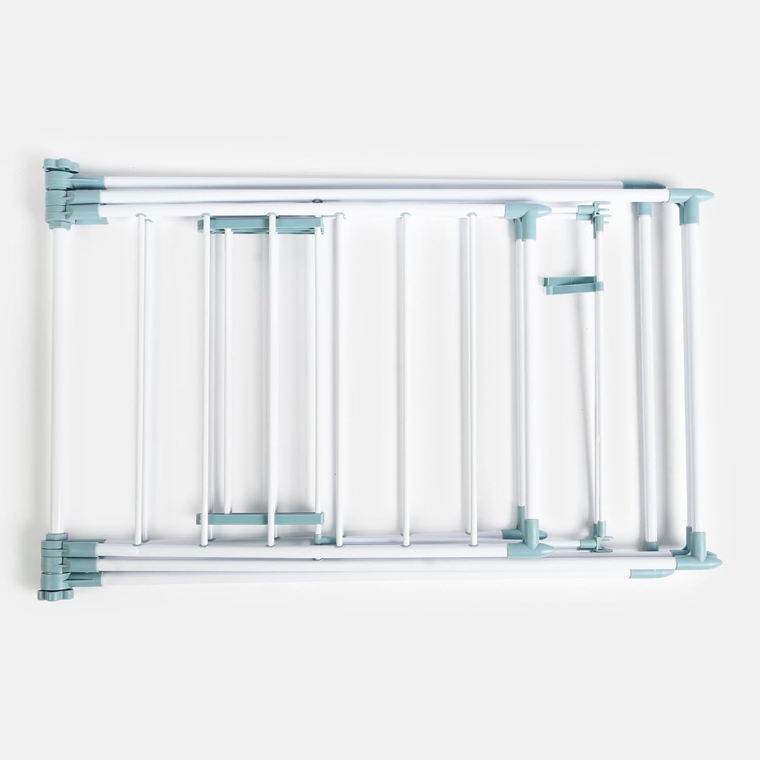 Clothes Airer X Wing Dryer Rack with Hanging Rail Folding Large Indoor Outdoor
