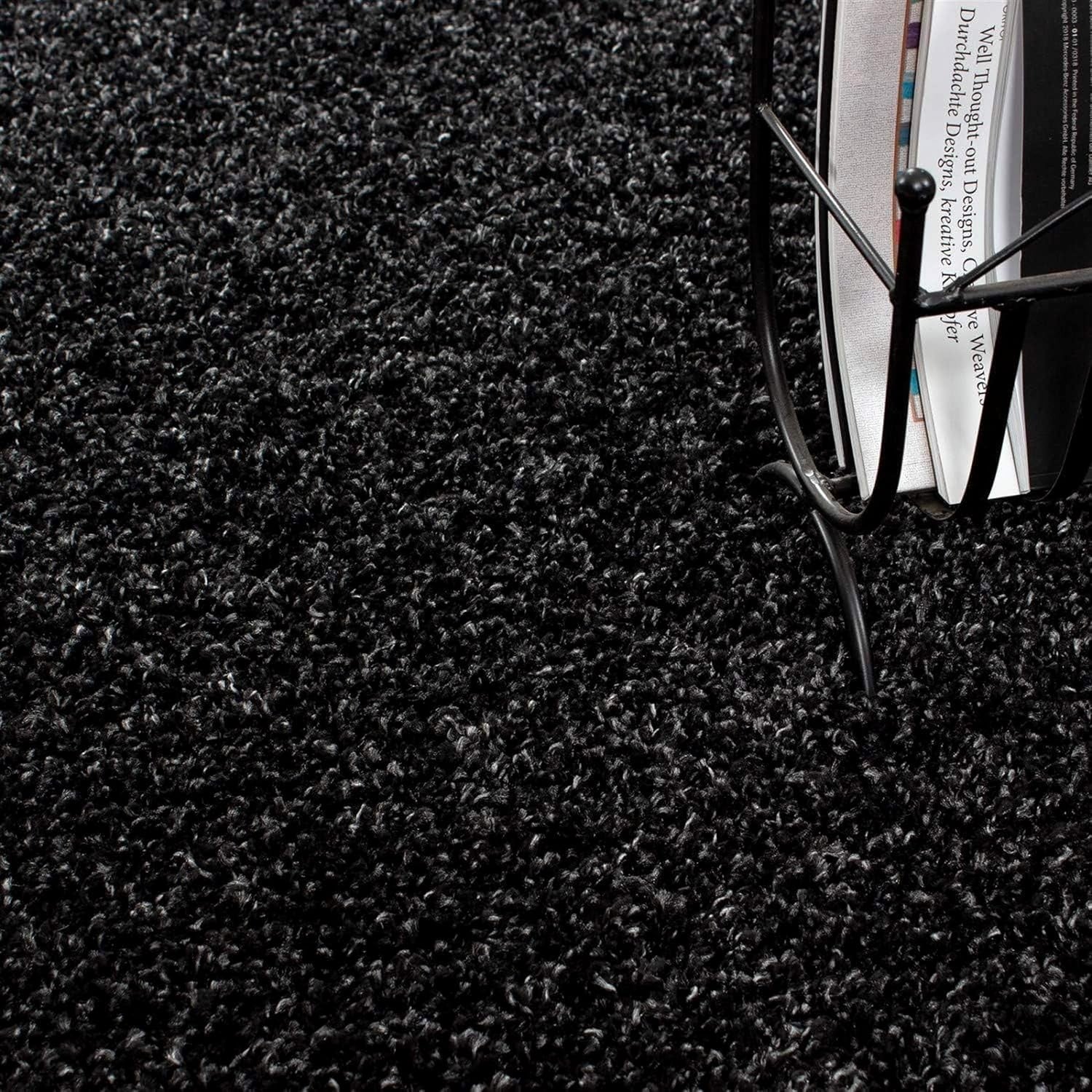 Extra Large Shaggy Area Rug 160x230cm Thick Soft High Pile Living Room Carpet