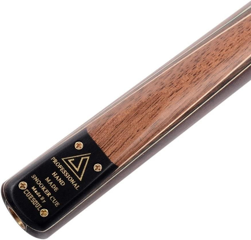 57" 3/4 Jointed Snooker Pool Cue 18oz Rosewood Ash 9.5mm Tip Set