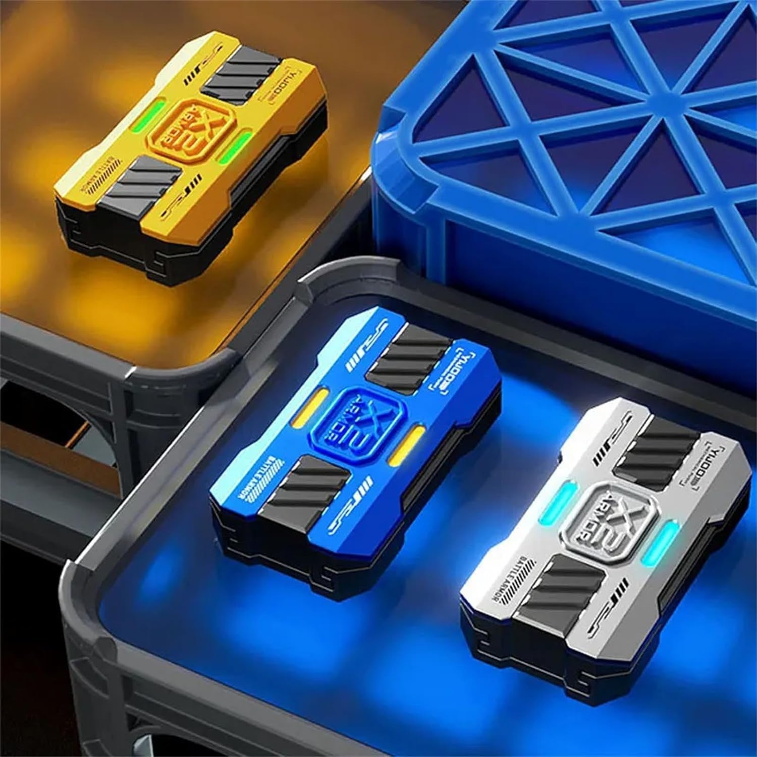 Mech Style Metal Fidget Slider EDC Zinc Alloy Stress Relief ADHD