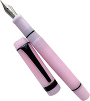 Pink Black Clip Acrylic Pen Smooth Writing for Office & School Use