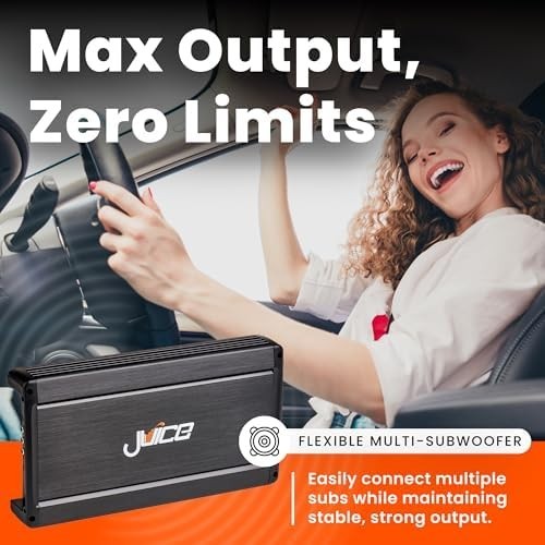 JA1504 1500W 4-Channel Car Amplifier High Power Stereo Subwoofer