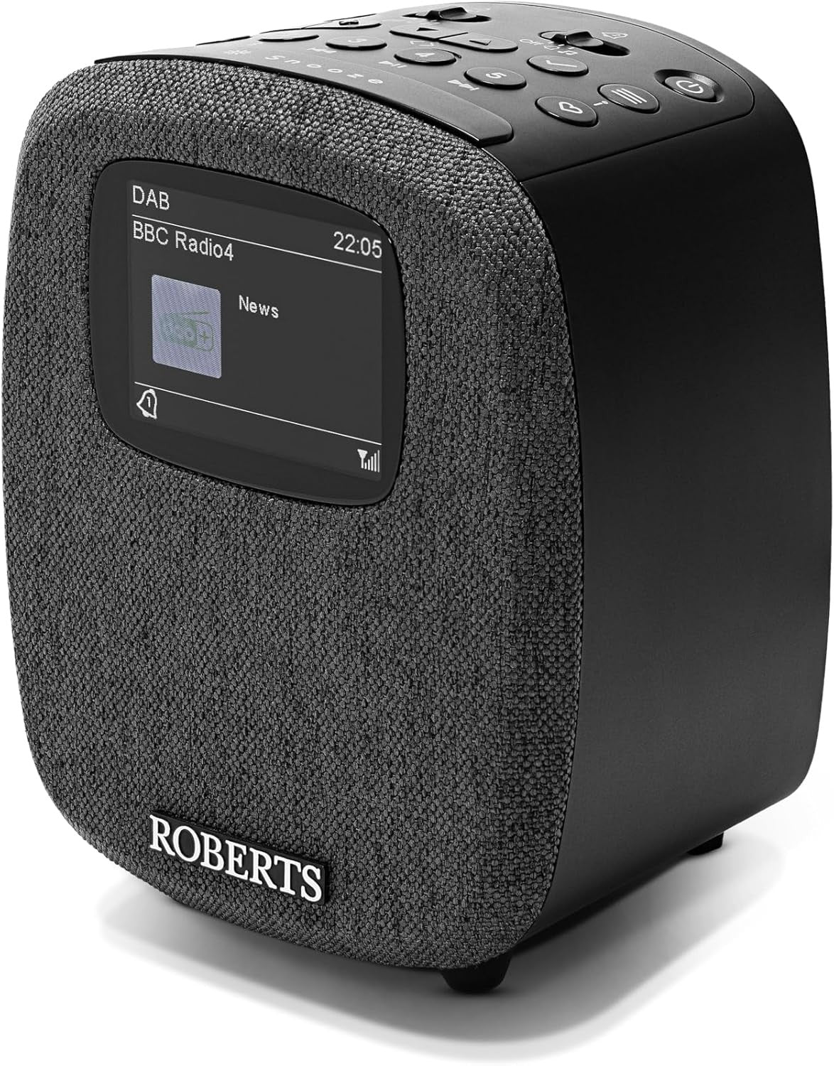 DAB Digital Clock Radio Bluetooth Black Colour Display Dual Alarm Bedside