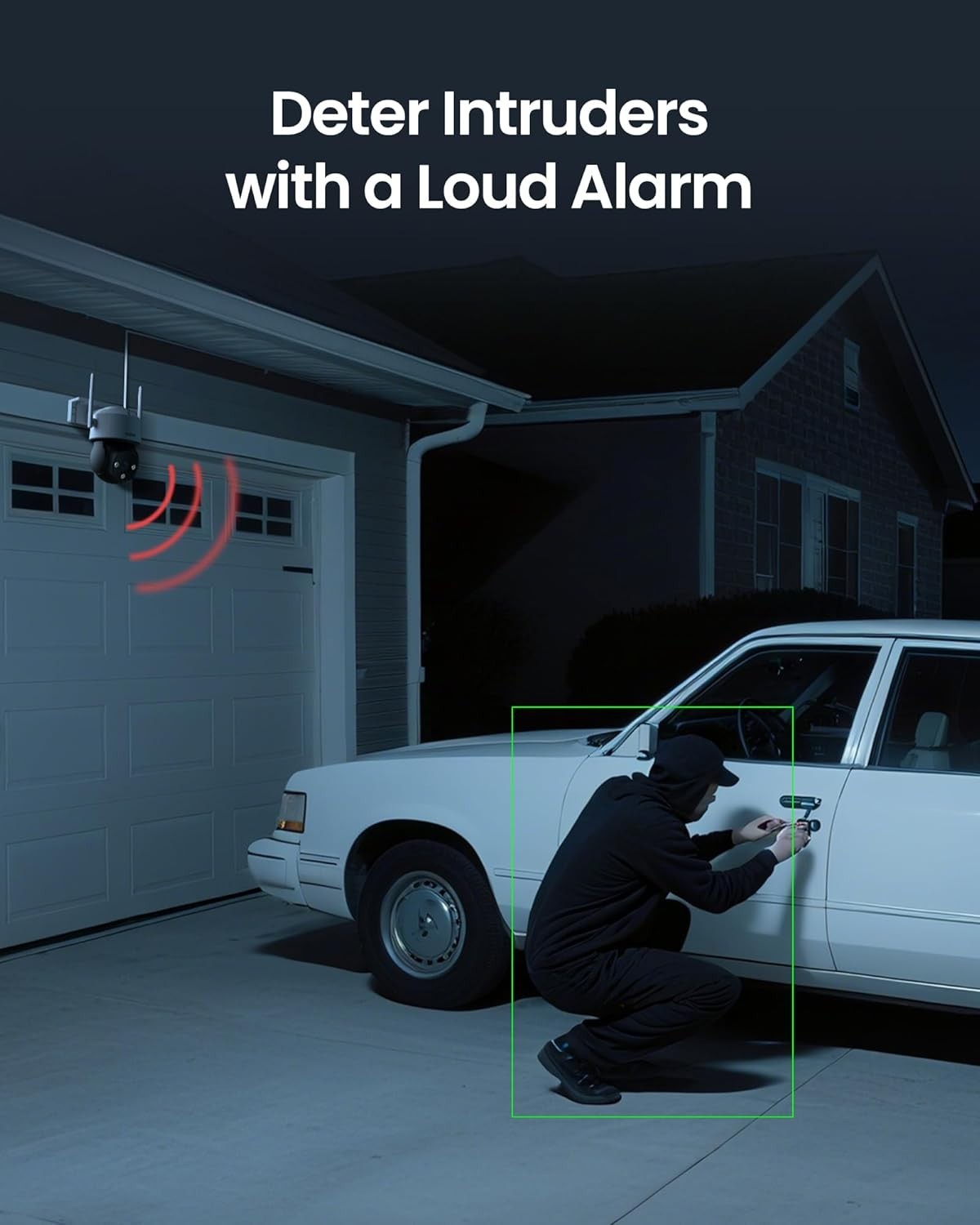 4K WiFi Security Camera PTZ 8MP Night Vision AI Detection CCTV