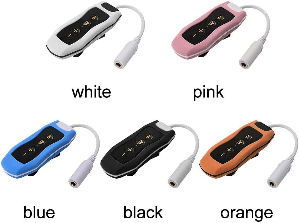 Waterproof MP3 Player IP68 HiFi FM Radio Clip Sports USB
