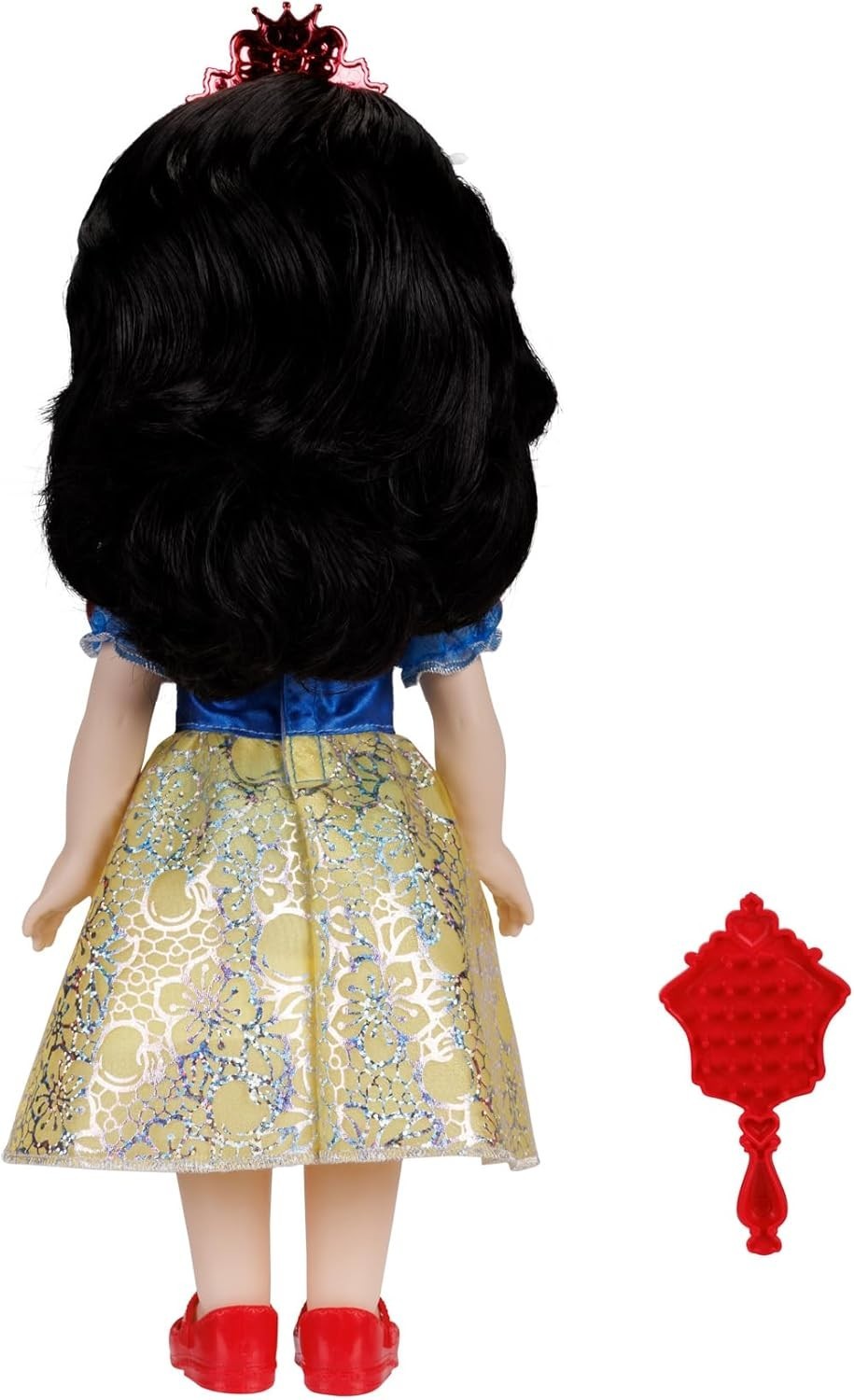 14in Princess Fashion Doll Glitter Eyes Shimmery Dress Tiara Brush