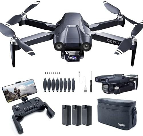 4K GPS Drone with 90min Flight, Brushless Motor, Auto Return, Follow Me