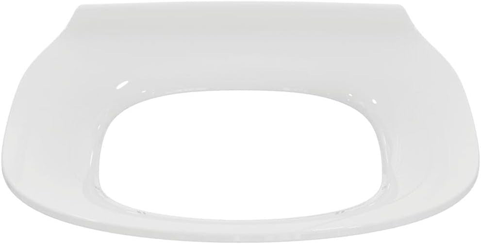 Heavy-Duty School Toilet Seat Ring Only Polypropylene 355mm Splash-Resistant