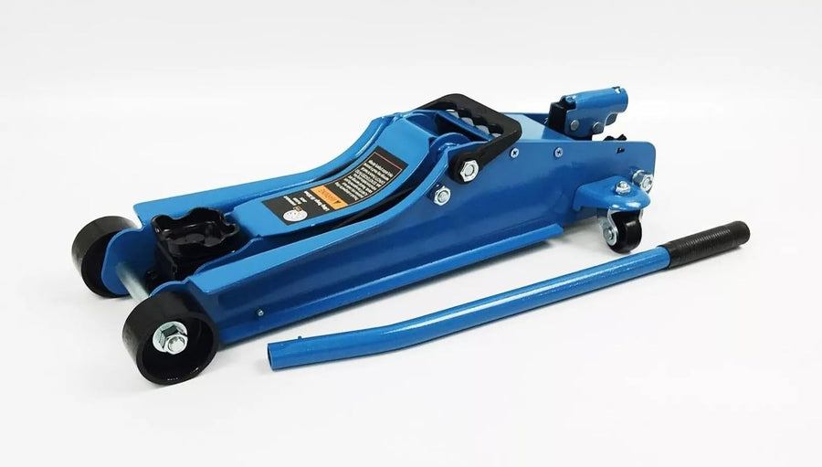 2.5 Ton Low Profile Hydraulic Trolley Jack Car Lift 85mm Heavy Duty Blue