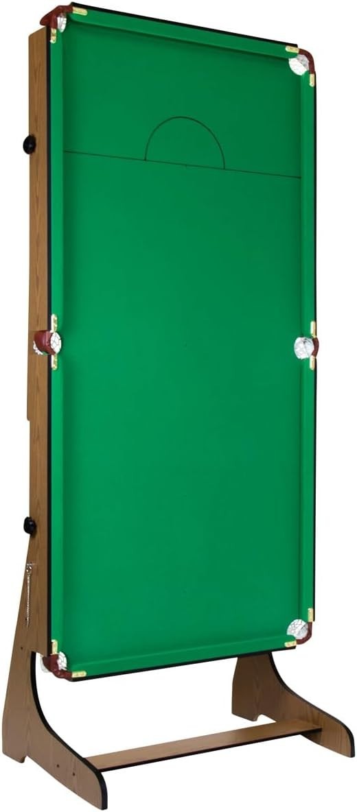 6FT Folding Pool Table Pub Style Snooker Set w Cues Balls Accessories