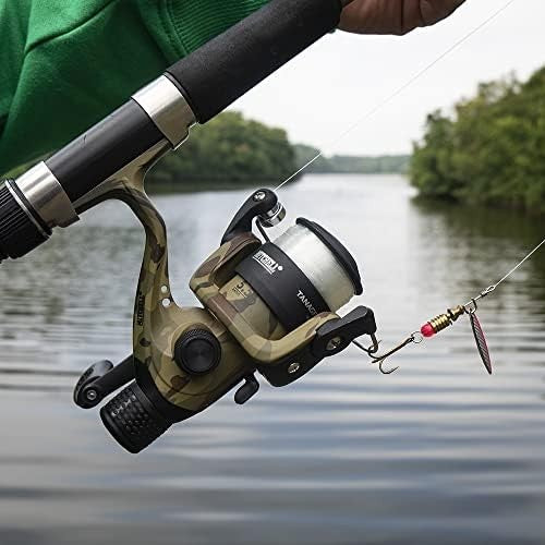 1.8M Spinning Rod & Reel Fishing Combo with Lures for Trout & Perch