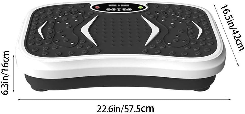 Power Vibration Plate Trainer 99 Speeds Magnetic Therapy 120kg