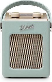 Portable DAB+/FM Radio with Bluetooth, Dual Alarms & Retro Sound – Duck Egg
