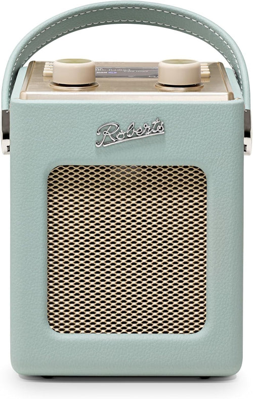 Portable DAB+/FM Radio with Bluetooth, Dual Alarms & Retro Sound – Duck Egg