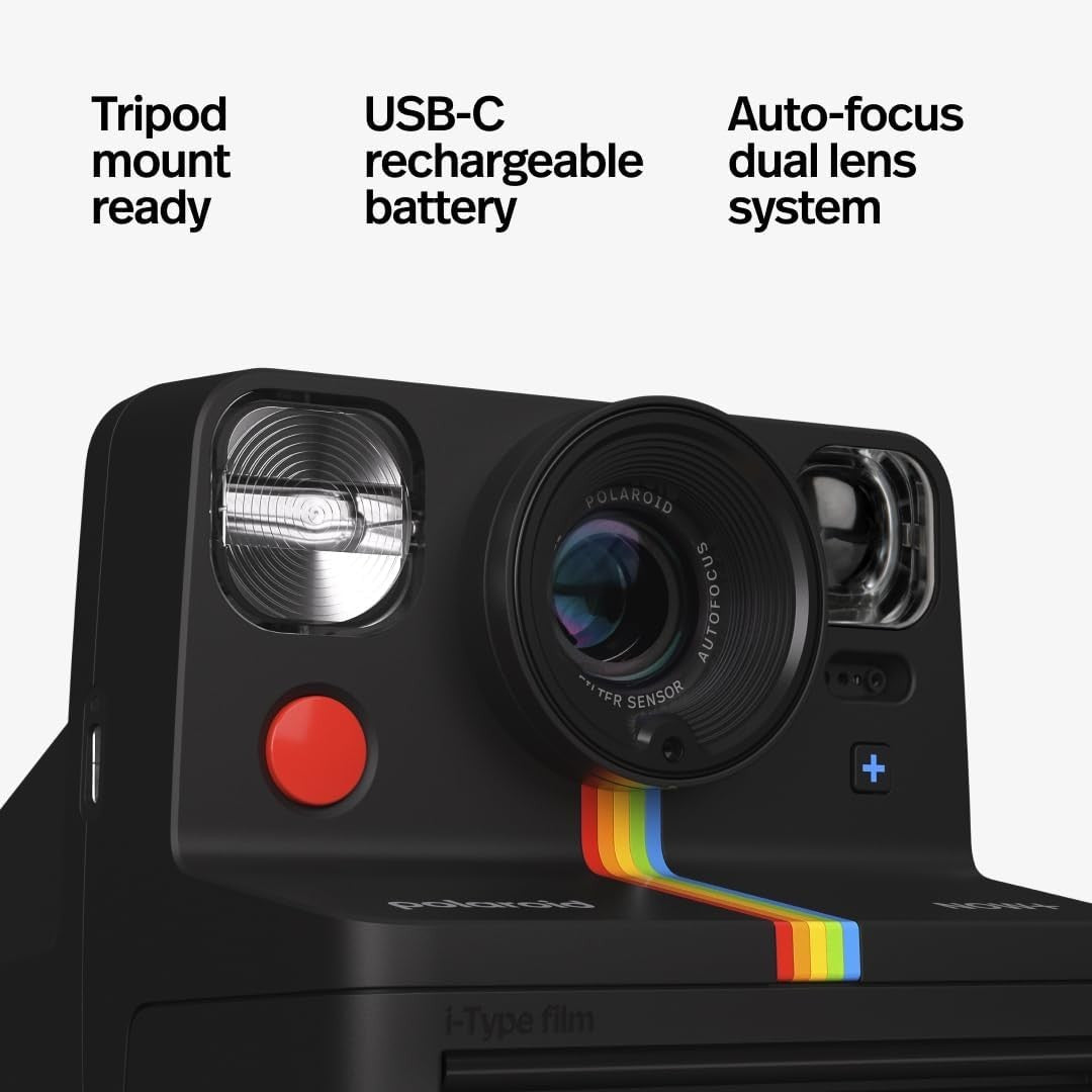 Instant Camera Bluetooth Connected Autofocus USB-C Rechargeable Green